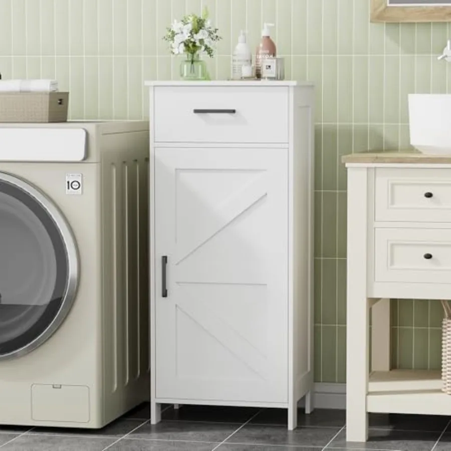 35.4" H Bathroom Cabinet with Drawer, Bathroom Organizers and Storage, Adjustable Shelves, Floor Cabinet for Living Room, Entry
35.4" H Bathroom Cabinet with Drawer, Bathroom Organizers and Storage, Adjustable Shelves, Floor Cabinet for Living Room, Entry