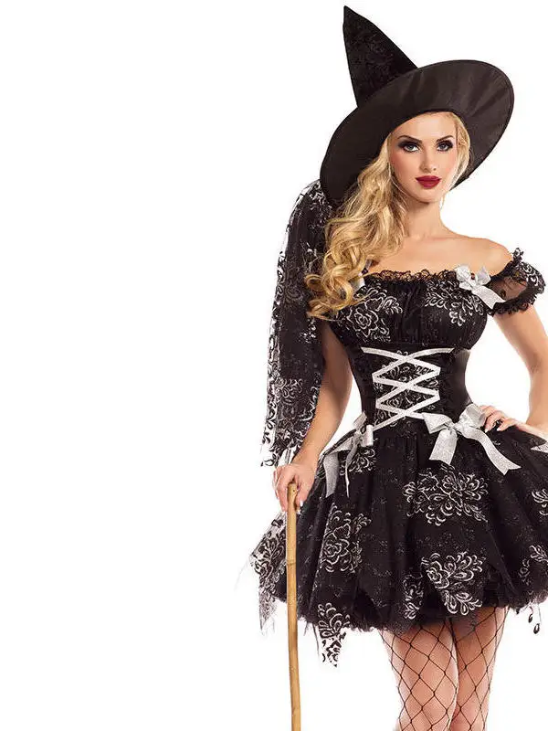 Halloween Cosplay Demon And Witch Costume Women's Traditional Chinese Stage Clothing Ethnic Style Autumn Fashion Trend
Halloween Cosplay Demon And Witch Costume Women's Traditional Chinese Stage Clothing Ethnic Style Autumn Fashion Trend