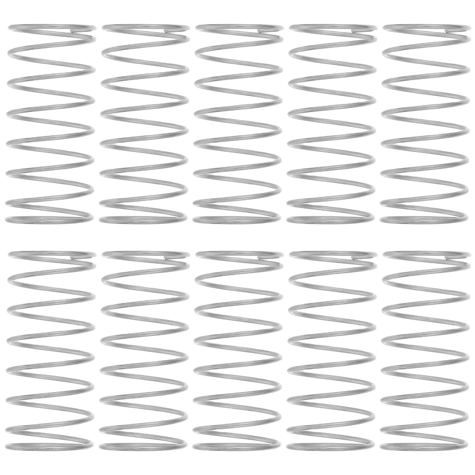 20Pcs Universal Toilet Button Spring Stainless Steel High Tension Mini Coil Spring for Dual Single Flush Cistern Repair Bathroom
20Pcs Universal Toilet Button Spring Stainless Steel High Tension Mini Coil Spring for Dual Single Flush Cistern Repair Bathroom