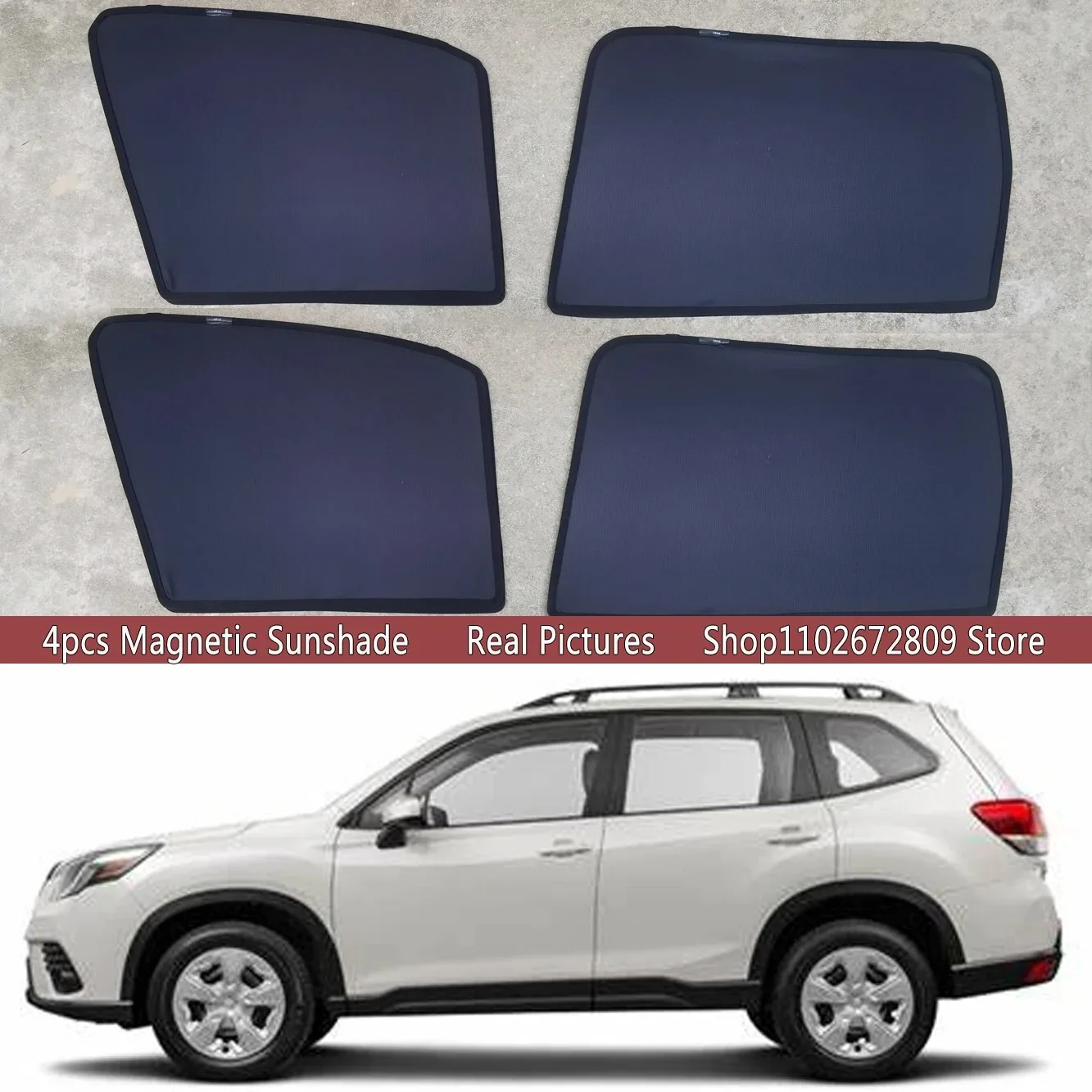 Magnetic Car Sunshade Shield Front Windshield Frame Curtain Sun Shade For Subaru Forester SK 2019 - 2026 2024 Auto Accessories
Magnetic Car Sunshade Shield Front Windshield Frame Curtain Sun Shade For Subaru Forester SK 2019 - 2026 2024 Auto Accessories