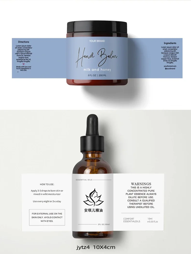 Customized cosmetic stickers, essential oil bottle labels, skincare product labels, waterproof trademarks, and perfume bottle lo
Customized cosmetic stickers, essential oil bottle labels, skincare product labels, waterproof trademarks, and perfume bottle lo