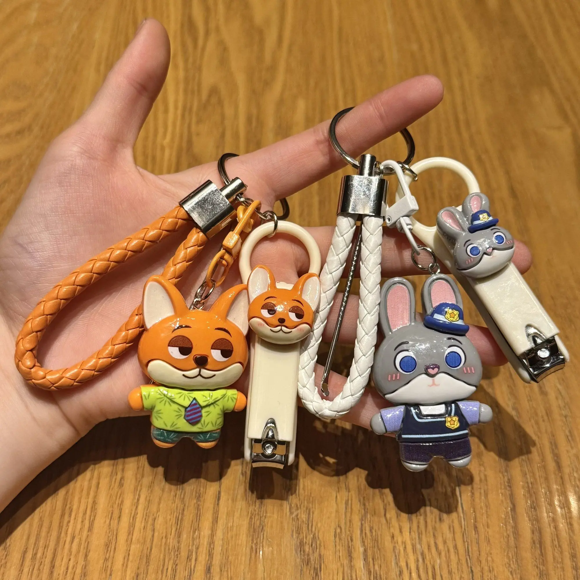 New For Zootopia2 Keychain Nail Clipper 2in1 - Cute Portable Metal Nail Cutter for Travel, Home, Gifts
New For Zootopia2 Keychain Nail Clipper 2in1 - Cute Portable Metal Nail Cutter for Travel, Home, Gifts