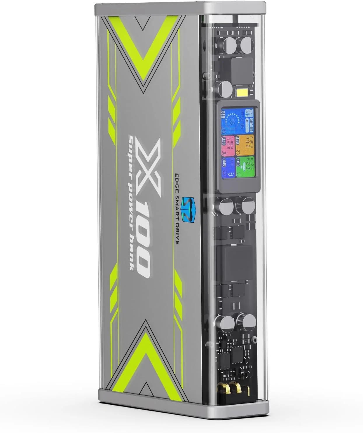 Power Bank Camolech X100, 315 Вт (30 кАч): PD3.1 Fast Charge, IPS, Dual USB-C/XT30, Multi-Device (iPhone/DJI)
Power Bank Camolech X100, 315 Вт (30 кАч): PD3.1 Fast Charge, IPS, Dual USB-C/XT30, Multi-Device (iPhone/DJI)