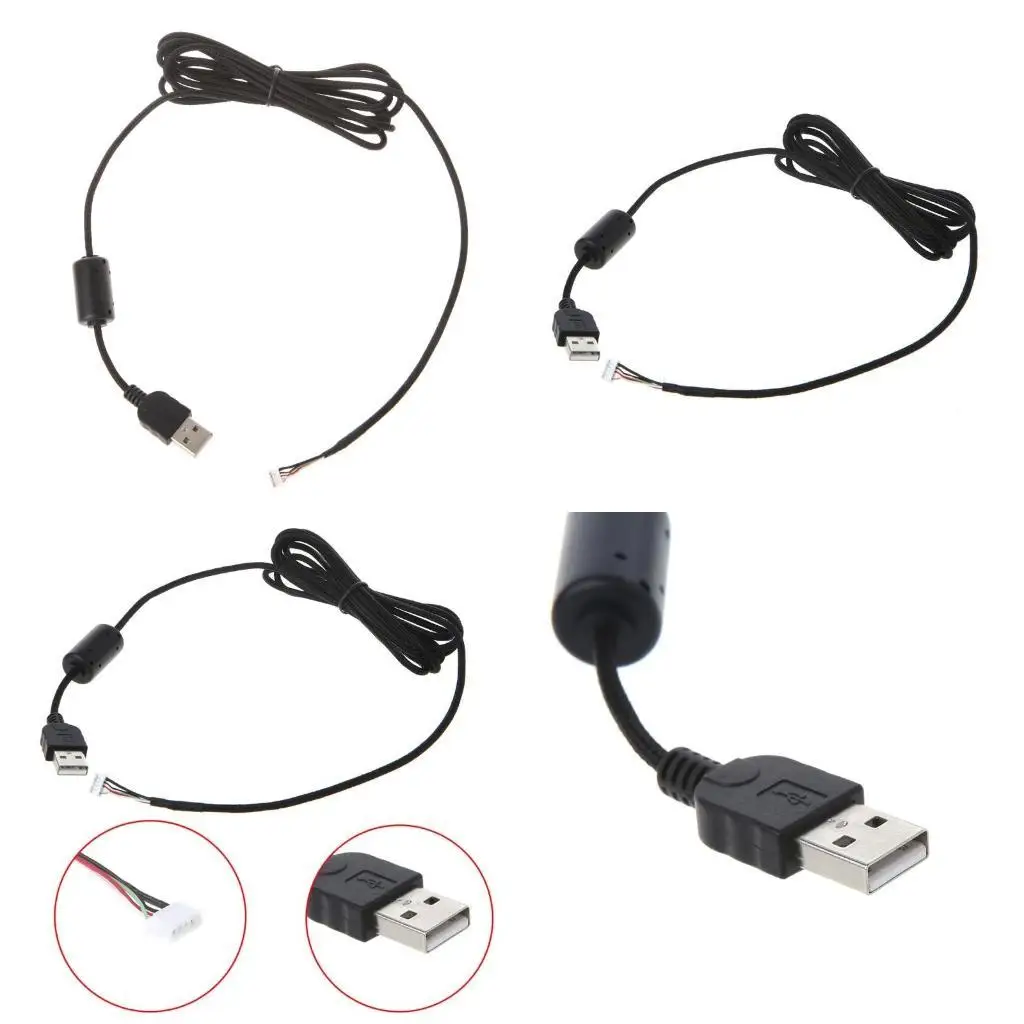 R53C USB Mouse Cable For G5 G500 Gaming Mouse Replacement Mouse Line 2.2M
R53C USB Mouse Cable For G5 G500 Gaming Mouse Replacement Mouse Line 2.2M