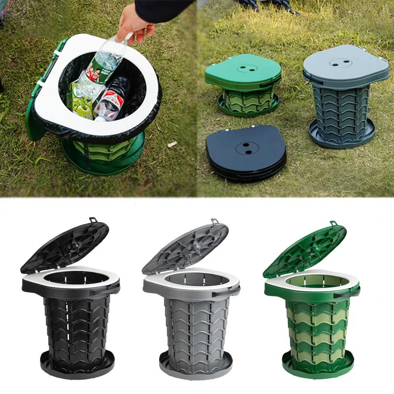 Складной портативный туалет для кемпинга, путешествий, пешего туризма, аварийный туалет с сумкой для переноски, легкий табурет, пластиковый уличный комод
Складной портативный туалет для кемпинга, путешествий, пешего туризма, аварийный туалет с сумкой для переноски, легкий табурет, пластиковый уличный комод