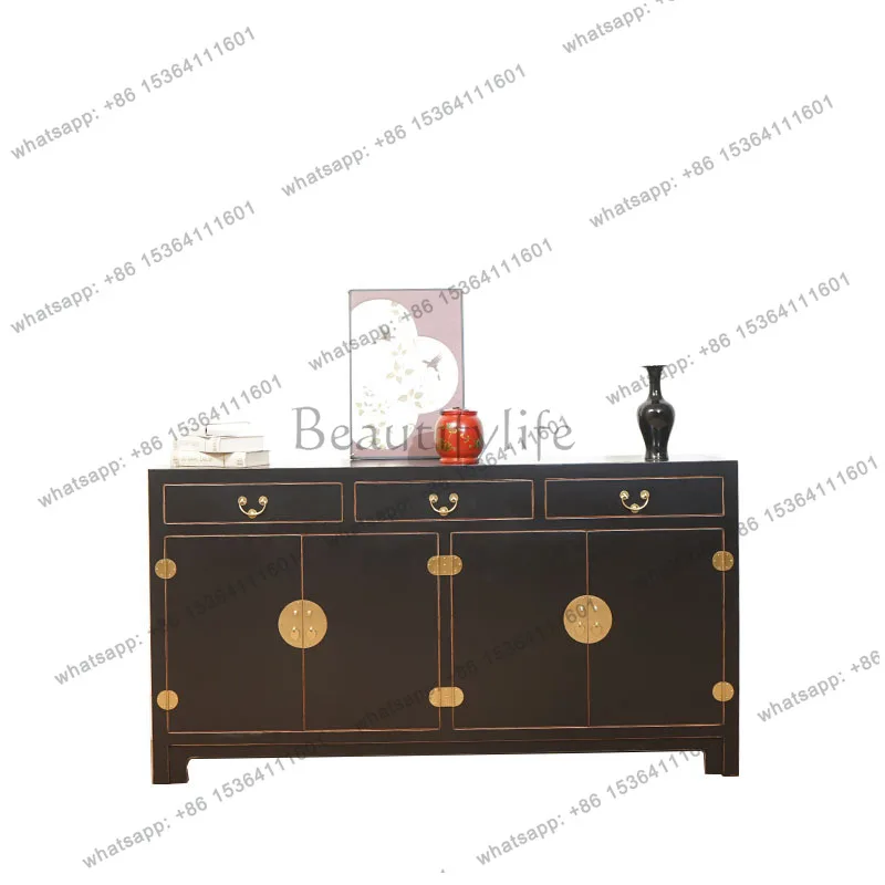 Light luxury modern simple dining side storage cabinet household tea cabinet with drawer
Light luxury modern simple dining side storage cabinet household tea cabinet with drawer