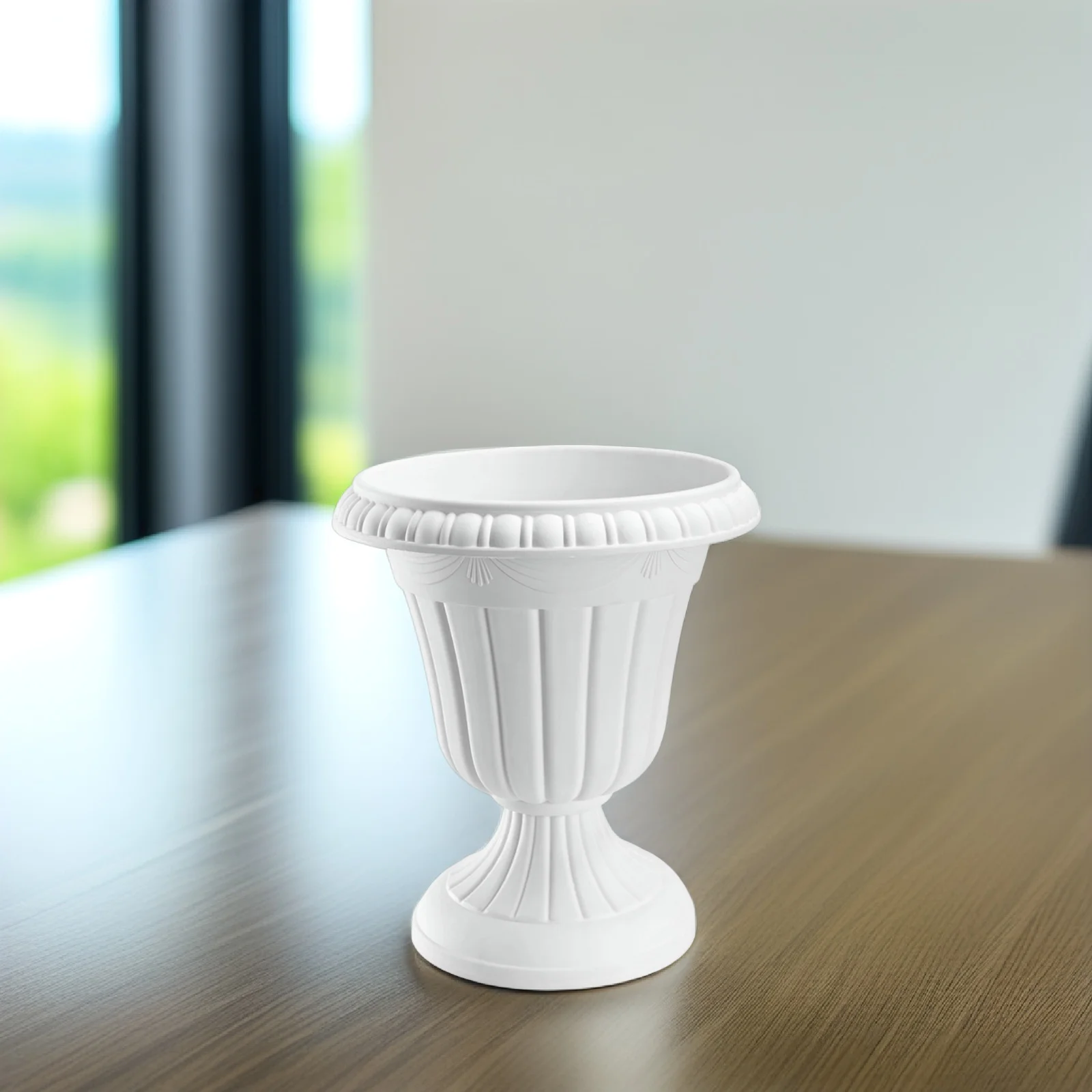 Home Decor Balcony Planter Large Roman Column Flower Pot Outdoor Plastic Urn Pedestal White Decorative Wedding Garden Planter
Home Decor Balcony Planter Large Roman Column Flower Pot Outdoor Plastic Urn Pedestal White Decorative Wedding Garden Planter