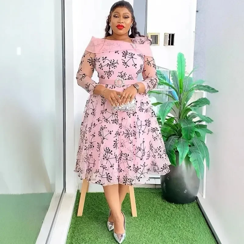 Elegant African Dresses For Women 2025 Africa Clothing Plus Size Wedding Party Dress Dashiki Ankara Office Lady Outfit Robe
Elegant African Dresses For Women 2025 Africa Clothing Plus Size Wedding Party Dress Dashiki Ankara Office Lady Outfit Robe