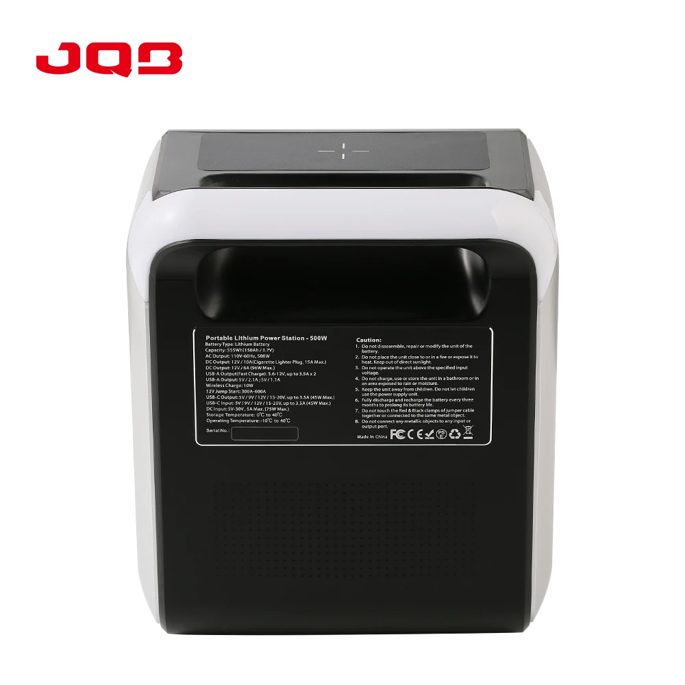 AC600W Output Super Capacity Power Station Start 12V Car Battery Booster Support Solar Charging
AC600W Output Super Capacity Power Station Start 12V Car Battery Booster Support Solar Charging