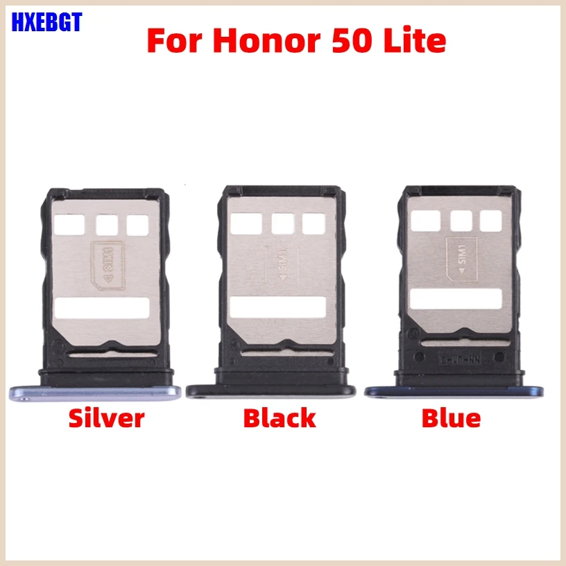 New For Honor 50 Lite Sim Card Tray Holder Honor50 Lite SIM Tray Slot Holder Adapter Socket Smartphone Parts
New For Honor 50 Lite Sim Card Tray Holder Honor50 Lite SIM Tray Slot Holder Adapter Socket Smartphone Parts