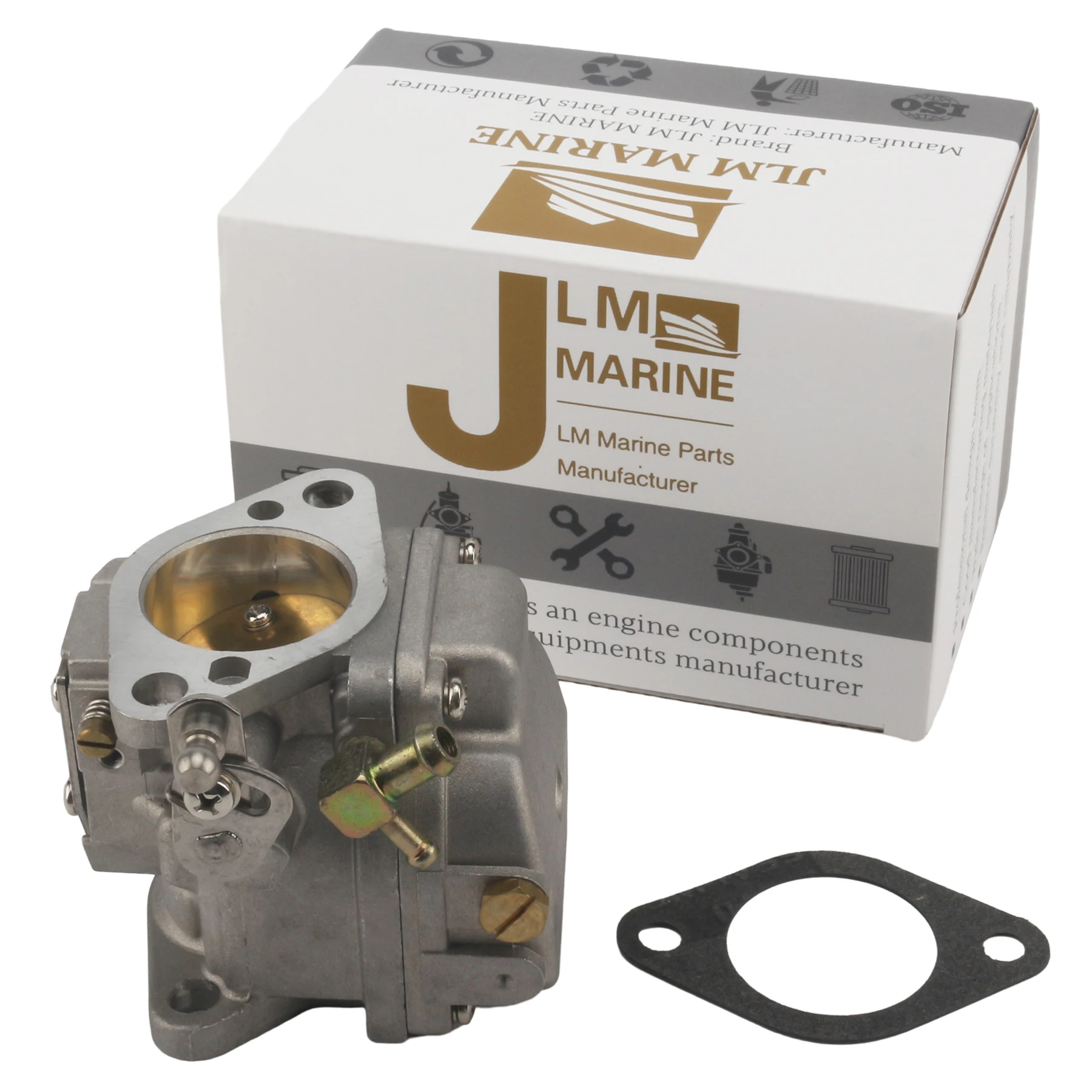 JLM 3301-9012A14 3301-9012A24 Outboard Carbs Carburetor W/Gasket 27-15172 for Mercury Mariner 2 Stroke 70 75 80 HP 1987-1989
JLM 3301-9012A14 3301-9012A24 Outboard Carbs Carburetor W/Gasket 27-15172 for Mercury Mariner 2 Stroke 70 75 80 HP 1987-1989