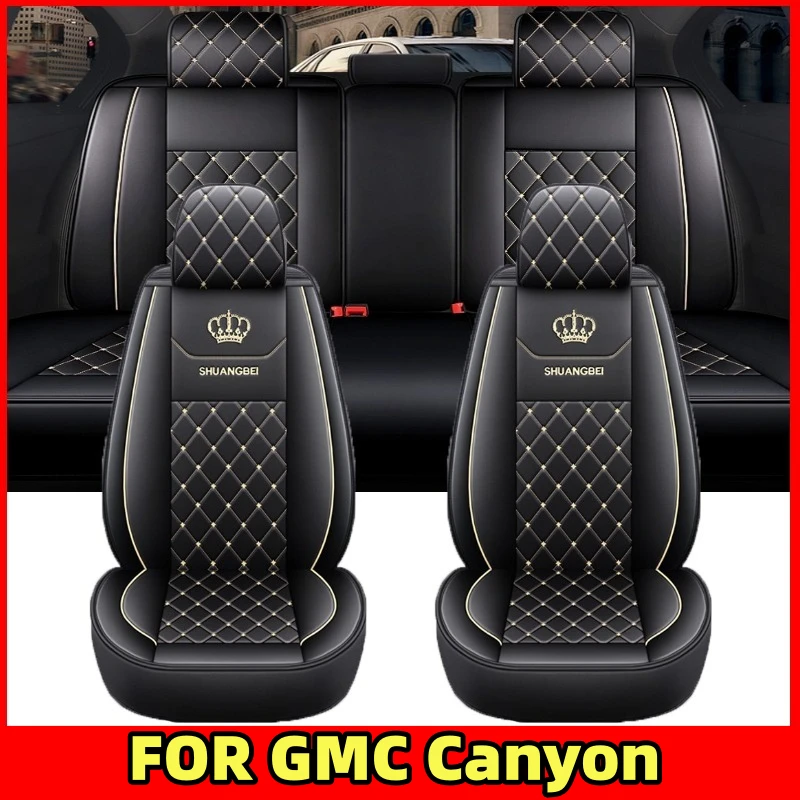 FOR GMC Canyon Car seat cover waterproof wear-resistant PU leather comfortable crown embroidered full wrap seat cover
FOR GMC Canyon Car seat cover waterproof wear-resistant PU leather comfortable crown embroidered full wrap seat cover