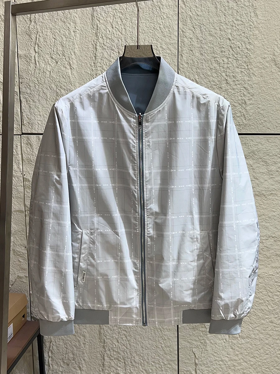 H-Series Men's Fashionable Spring Casual Baseball Collar Jacket Double-Sided Wear Polyester Fiber Long Sleeve Short Style
H-Series Men's Fashionable Spring Casual Baseball Collar Jacket Double-Sided Wear Polyester Fiber Long Sleeve Short Style