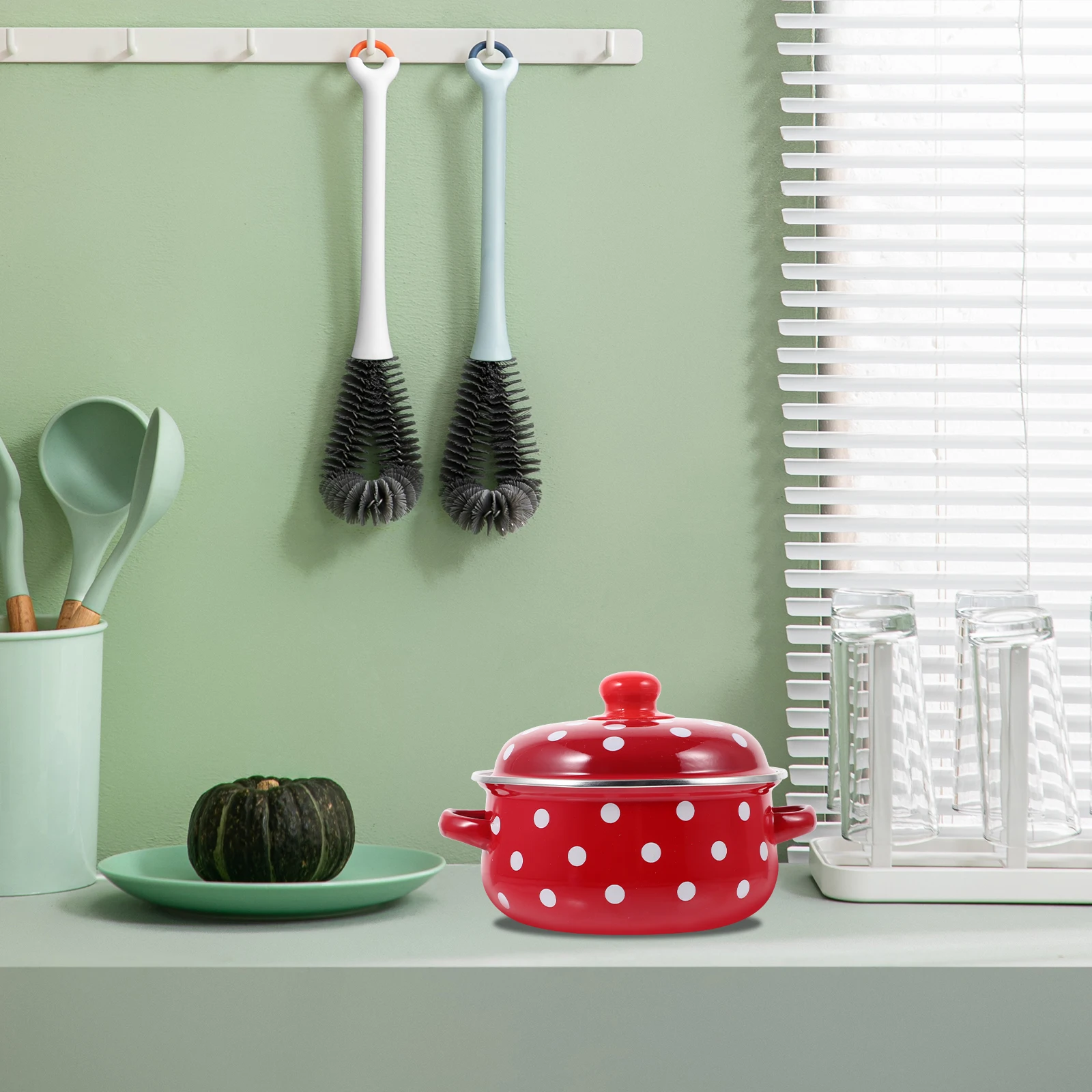 Enamel Milk Pot Dual Handle for Food Sauces Instant Noodles Cooking Pot Safe and Home Kitchen Cookware
Enamel Milk Pot Dual Handle for Food Sauces Instant Noodles Cooking Pot Safe and Home Kitchen Cookware