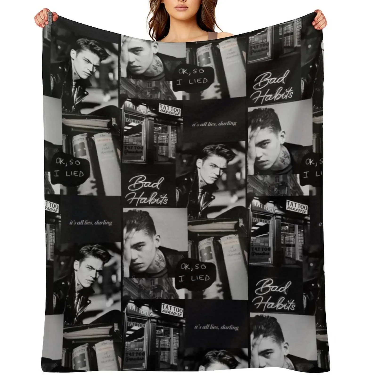 Hardin Scott/Hero Fiennes-Tiffin Bad Habits /After Throw Blanket anime Sofa Quilt Softest Decoratives Blankets
Hardin Scott/Hero Fiennes-Tiffin Bad Habits /After Throw Blanket anime Sofa Quilt Softest Decoratives Blankets