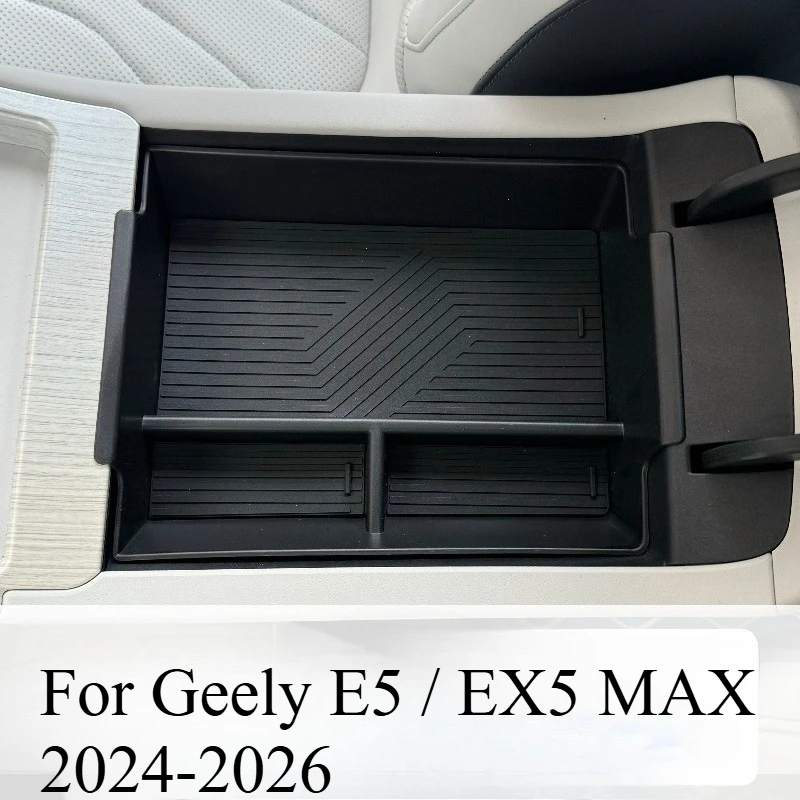 For Geely E5 / EX5 MAX 2024-2026 Center Console Storage Box Set – Double-Layer Organizer Tray,
For Geely E5 / EX5 MAX 2024-2026 Center Console Storage Box Set – Double-Layer Organizer Tray,