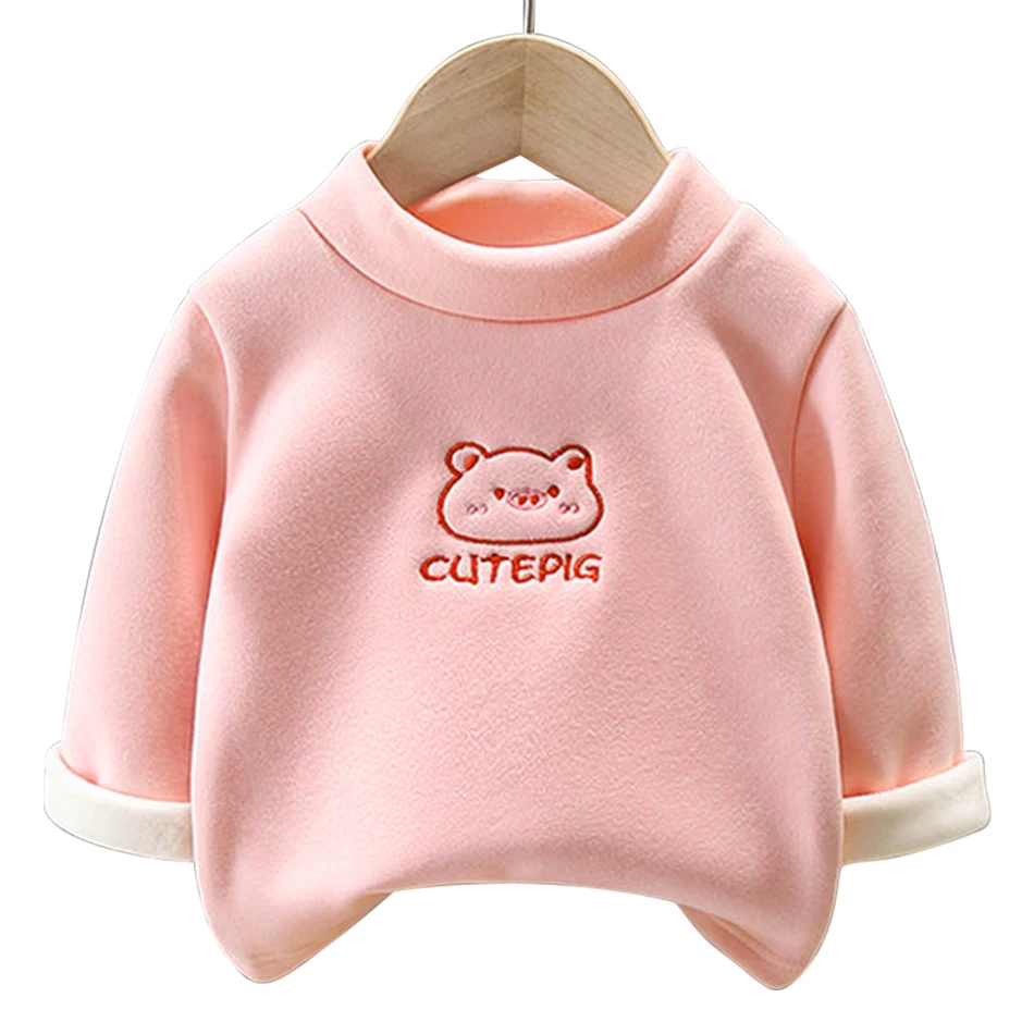 Cute and Warm Unisex Children Fleece Sweatshirts Autumn and Winter Girls Solid Color Comfortable Daily Versatile Sweatshirts
Cute and Warm Unisex Children Fleece Sweatshirts Autumn and Winter Girls Solid Color Comfortable Daily Versatile Sweatshirts
