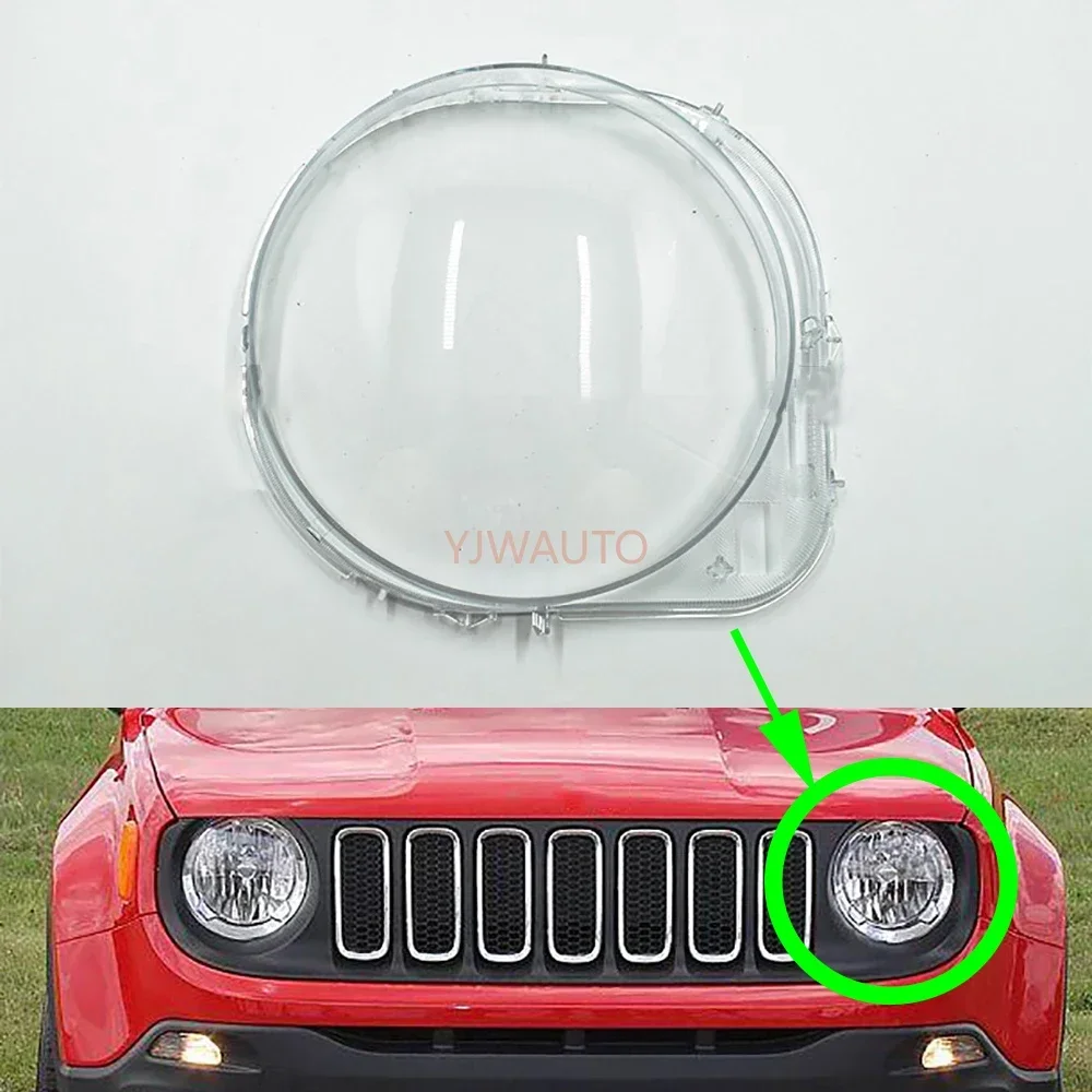 Для Jeep Renegade 2015 2016 2017 2018 2019 2020 крышка фары автомобиля линза стекло замена переднего абажура авто корпус 
Для Jeep Renegade 2015 2016 2017 2018 2019 2020 крышка фары автомобиля линза стекло замена переднего абажура авто корпус