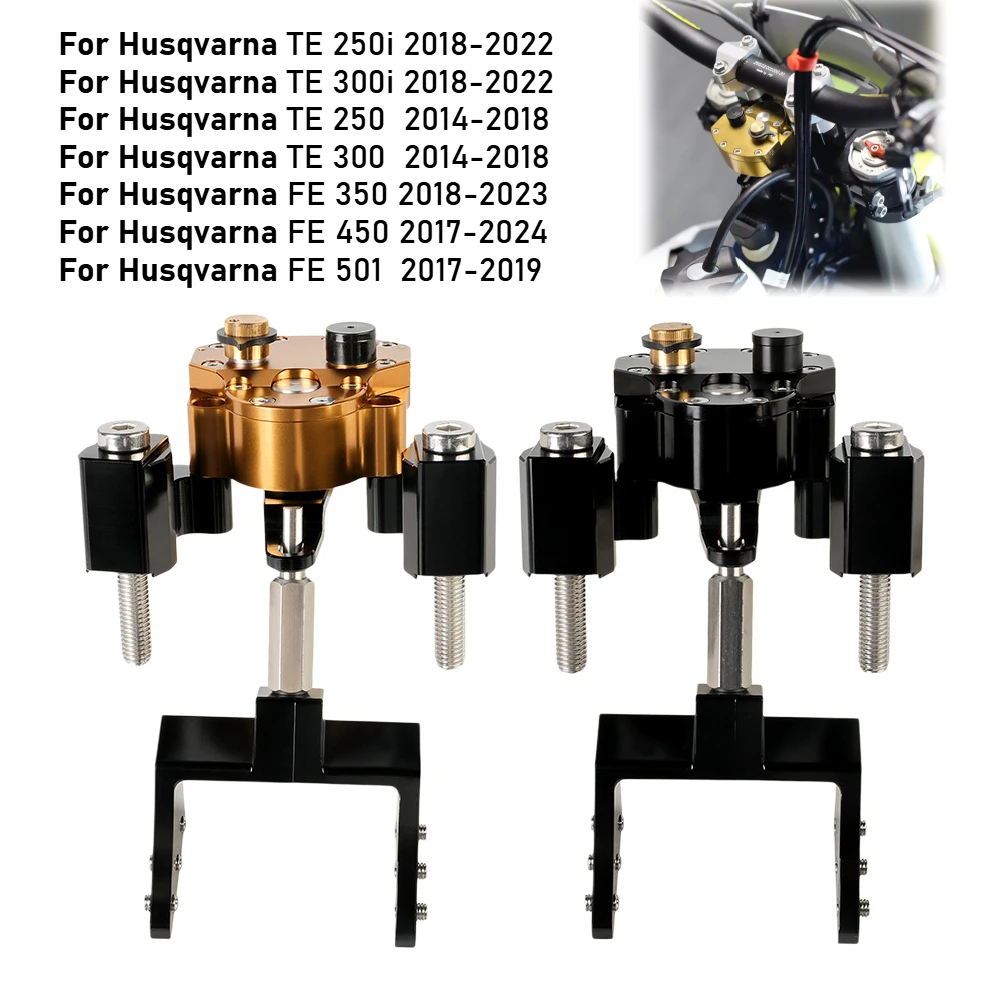 For Husqvarna TE250 TE300 FE350 TE250i TE300i FE450 FE501 Steering Damper Stabilizer with Mounting Bracket Kit TE 250i FE 350
For Husqvarna TE250 TE300 FE350 TE250i TE300i FE450 FE501 Steering Damper Stabilizer with Mounting Bracket Kit TE 250i FE 350