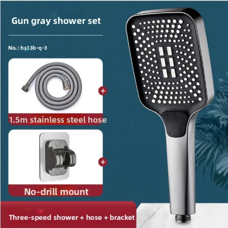 Adjustable Shower Head 3 Mode Rainfall Shower Large Flow Showerhead High Pressure Water Saving Shower Mixer Bathroom Accessories
Adjustable Shower Head 3 Mode Rainfall Shower Large Flow Showerhead High Pressure Water Saving Shower Mixer Bathroom Accessories