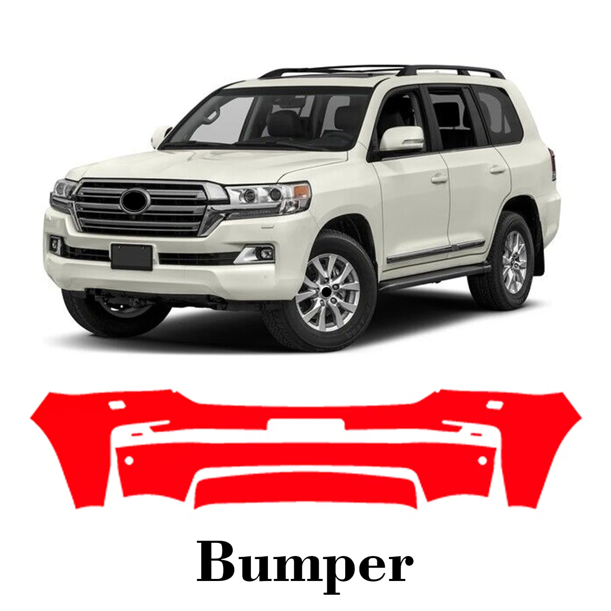 Car Precut Paint Protection Film Front Bumper Anti-scratch Exterior TPU PPF For Toyota LandCruiser 2016-2022
Car Precut Paint Protection Film Front Bumper Anti-scratch Exterior TPU PPF For Toyota LandCruiser 2016-2022