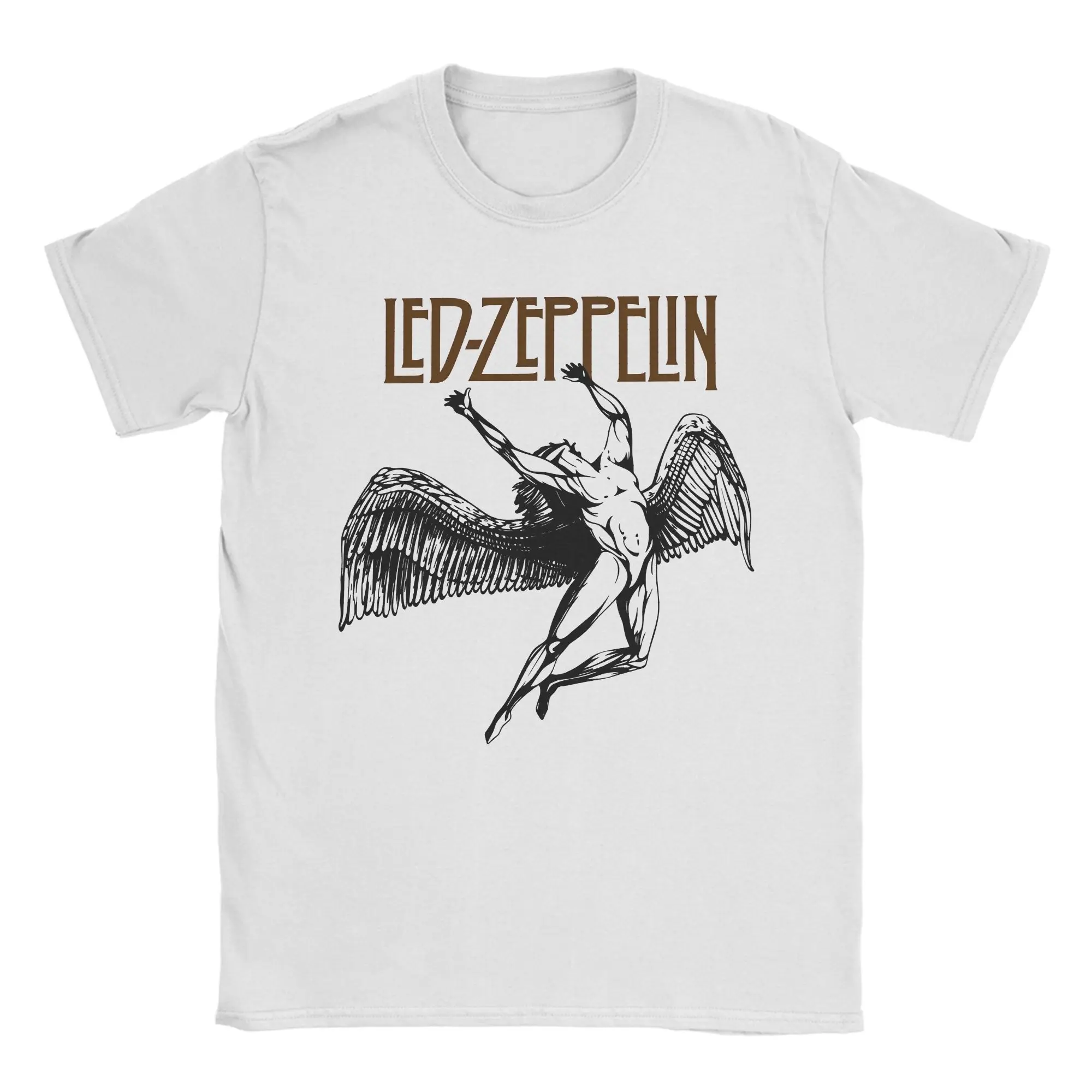 Мужская футболка с изображением падающего ангела рок-группы Led Zeppelin, уникальная футболка из 100% хлопка, футболки с короткими рукавами, одежда с круглым вырезом, летняя одежда
Мужская футболка с изображением падающего ангела рок-группы Led Zeppelin, уникальная футболка из 100% хлопка, футболки с короткими рукавами, одежда с круглым вырезом, летняя одежда