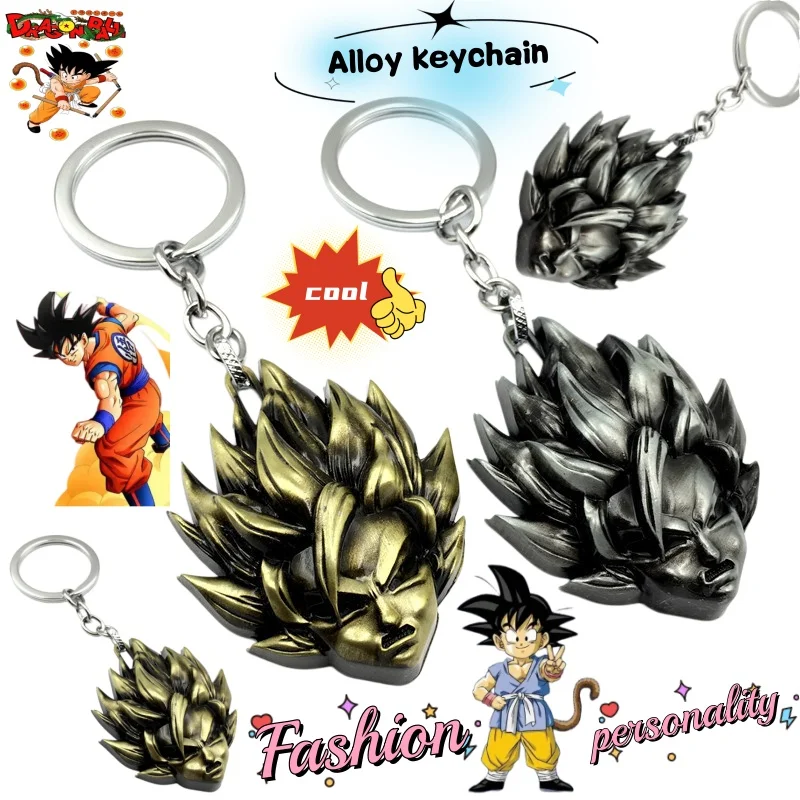 Dragon Ball Alloy Keychain Cute Fashion Cartoon Personalized Creative Kawaii Simple Pendant Gift for Friend's Birthday
Dragon Ball Alloy Keychain Cute Fashion Cartoon Personalized Creative Kawaii Simple Pendant Gift for Friend's Birthday