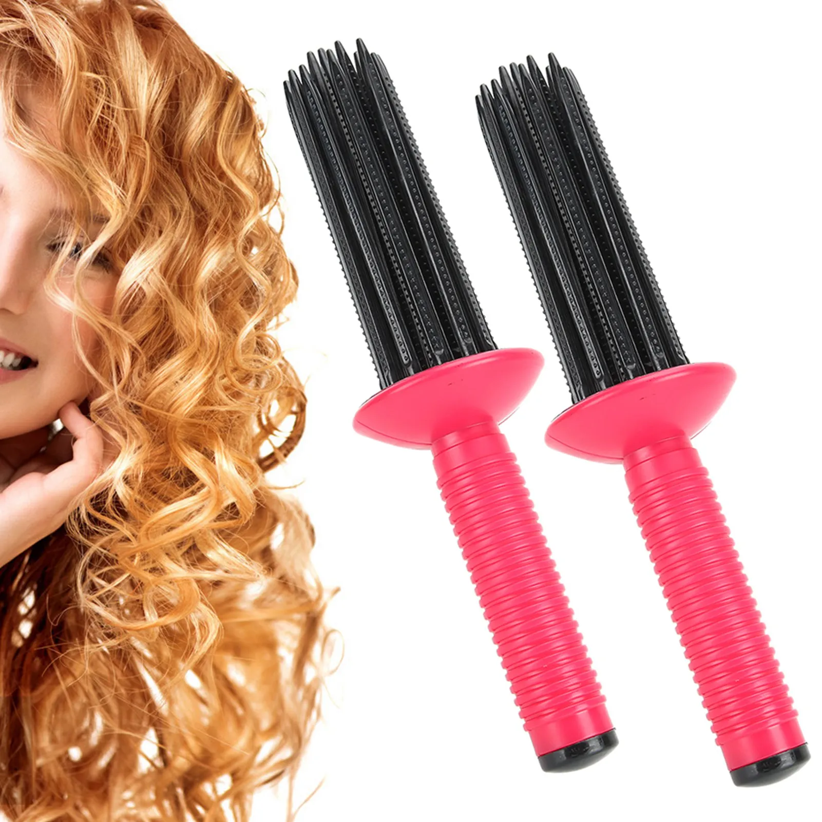Hair Curler Hair Fluffy Curling Roll Comb Anti‑Slip Curling Wand Hairstyling Tools
Hair Curler Hair Fluffy Curling Roll Comb Anti‑Slip Curling Wand Hairstyling Tools