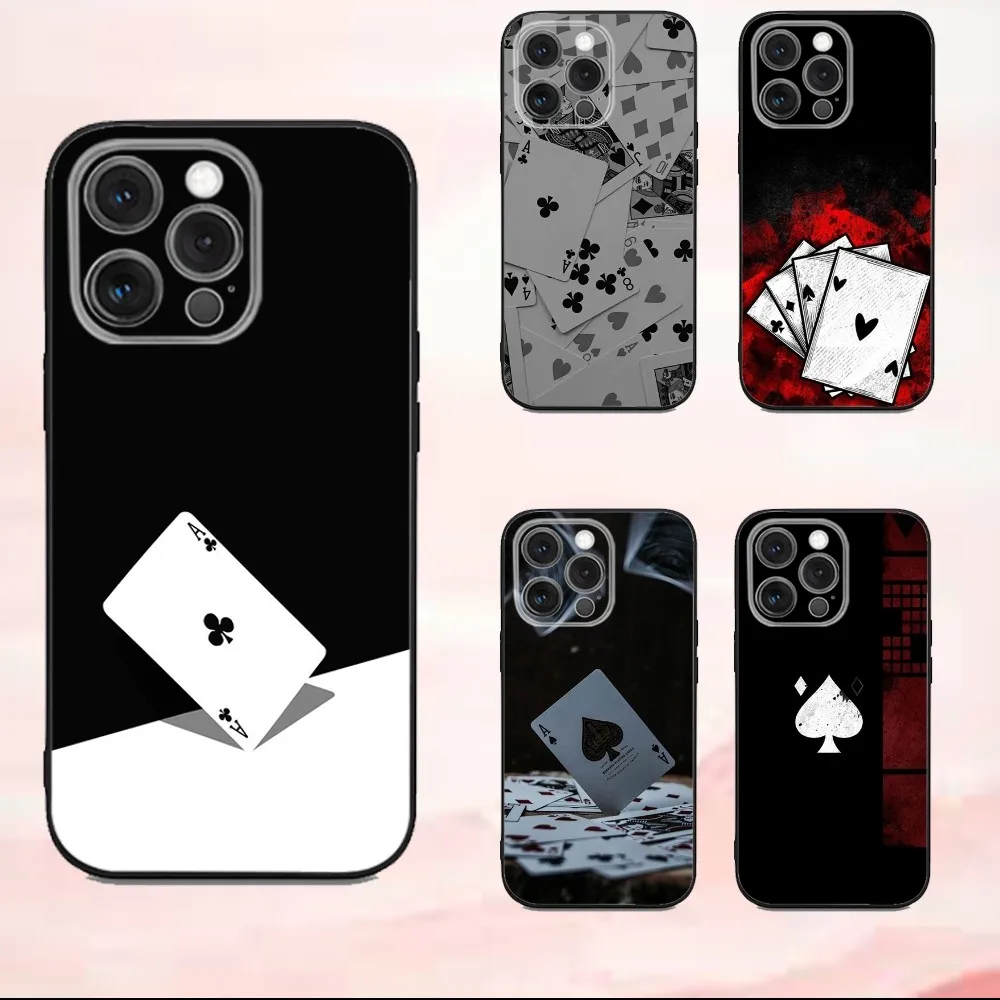 Playing Cards Phone Case For iPhone16,se4,15,14,13,12,11,Pro,X,XS,Max,XR,Plus,Mini Soft Black Cover
Playing Cards Phone Case For iPhone16,se4,15,14,13,12,11,Pro,X,XS,Max,XR,Plus,Mini Soft Black Cover