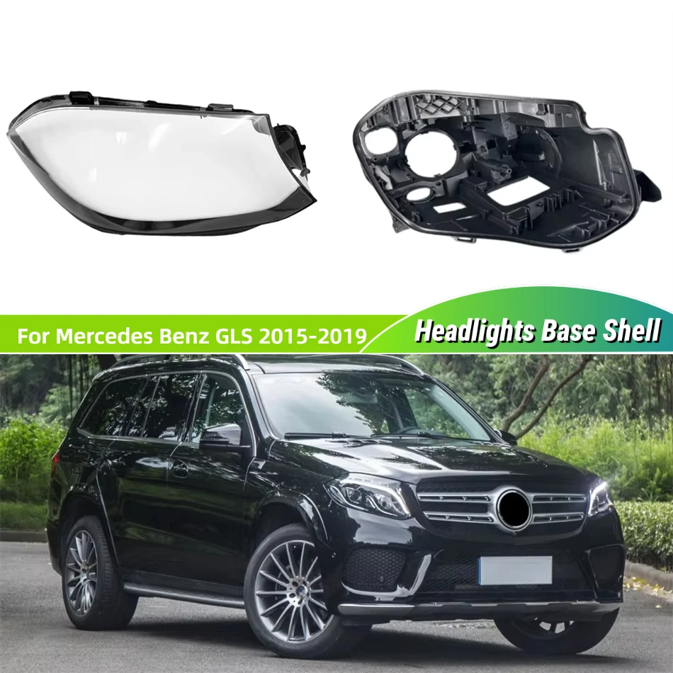 For Mercedes Benz GLS 2015 2016 2017 2018 2019 166 GLS350 GLS450 Car Products Base Head Lamp Shell Back House Headlights Glass
For Mercedes Benz GLS 2015 2016 2017 2018 2019 166 GLS350 GLS450 Car Products Base Head Lamp Shell Back House Headlights Glass