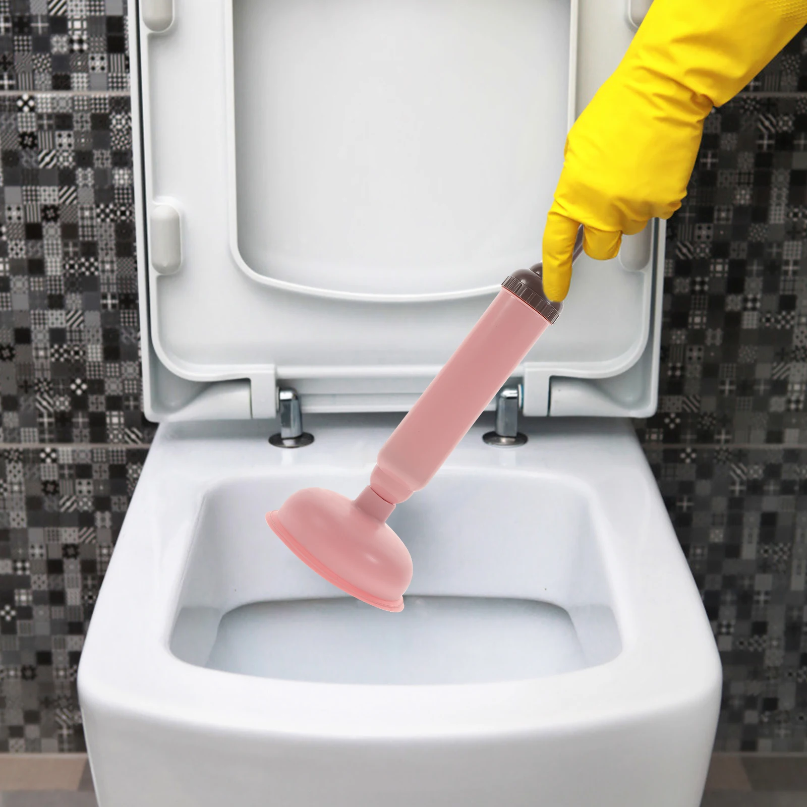 High Pressure Toilet Plunger with Holder Rubber Practical Clog Remover Home Toilet Plunger with Holder
High Pressure Toilet Plunger with Holder Rubber Practical Clog Remover Home Toilet Plunger with Holder