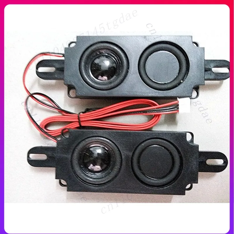 New 513 box double diaphragm 8 ohm 10 watts assembled for LCD TV built-in passive speaker advertising machine small speaker
New 513 box double diaphragm 8 ohm 10 watts assembled for LCD TV built-in passive speaker advertising machine small speaker