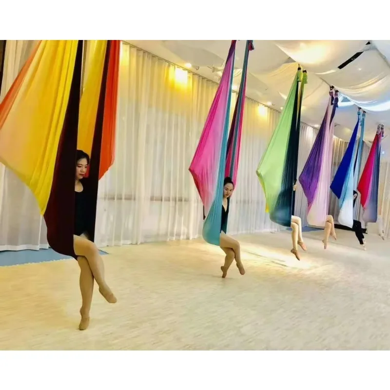 Professional Aerial Yoga Hammock Gradient Color Yoga Hammock Swing Soft and Breathable for Home and Studio
Professional Aerial Yoga Hammock Gradient Color Yoga Hammock Swing Soft and Breathable for Home and Studio