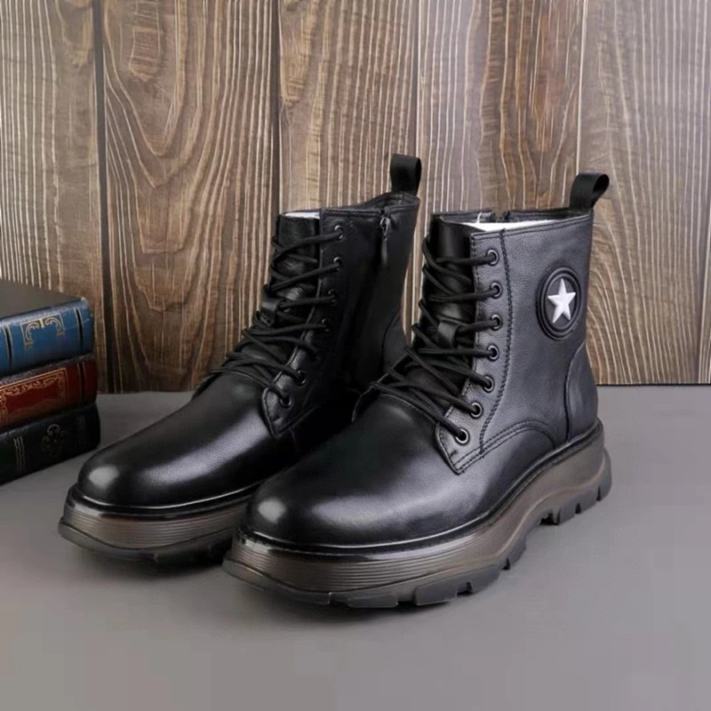 Maxdutti Nordic Retro Genuine Leather Boots Cowhide Fashionable And Breathable Boots Men Motorcycle Boots Man
Maxdutti Nordic Retro Genuine Leather Boots Cowhide Fashionable And Breathable Boots Men Motorcycle Boots Man
