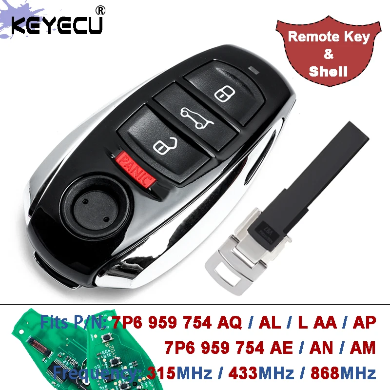 KEYECU FCC ID: IYZVWTOUA 315 МГц/433 МГц/868 МГц PC7945 Чип дистанционного брелок и корпус для VW Volkswagen Touareg 2011-2018
KEYECU FCC ID: IYZVWTOUA 315 МГц/433 МГц/868 МГц PC7945 Чип дистанционного брелок и корпус для VW Volkswagen Touareg 2011-2018