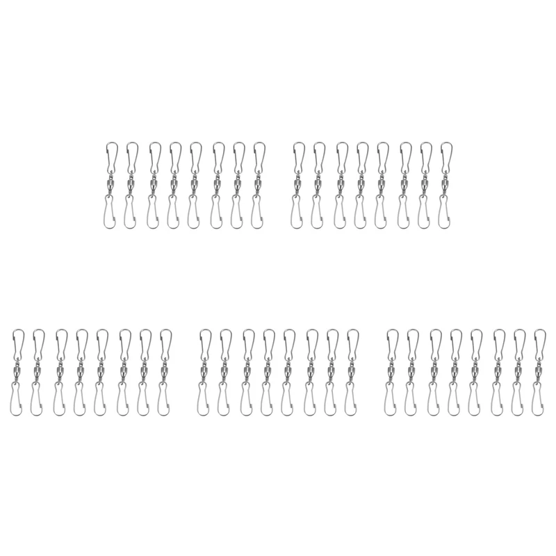 LLCS-40 Pack Вращающиеся поворотные крючки с двойным зажимом для ветровых блесок, ветроуказателей, кормушек для птиц, колокольчиков Crystal Twisters Party
LLCS-40 Pack Вращающиеся поворотные крючки с двойным зажимом для ветровых блесок, ветроуказателей, кормушек для птиц, колокольчиков Crystal Twisters Party