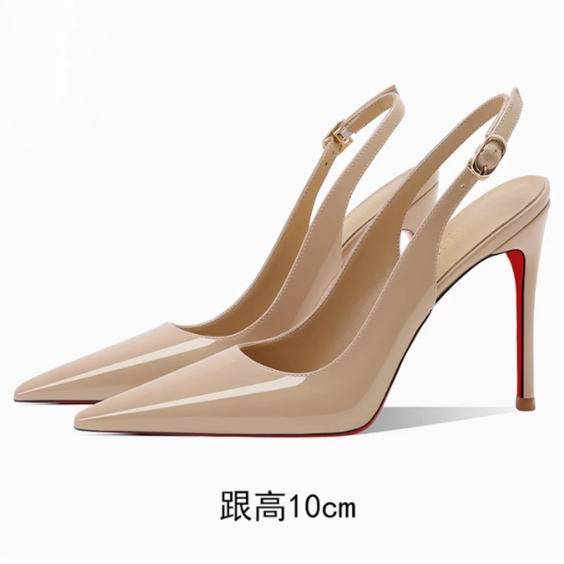 Новые летние черные сексуальные модные профессиональные офисные туфли на высоком каблуке с задним ремешком, белые женские туфли
Новые летние черные сексуальные модные профессиональные офисные туфли на высоком каблуке с задним ремешком, белые женские туфли