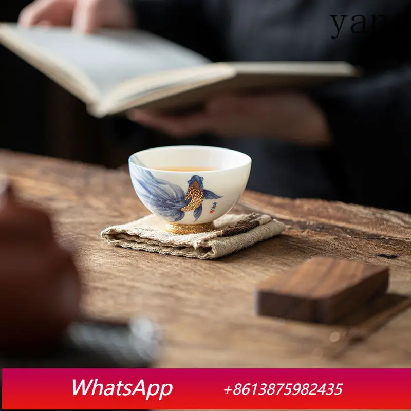CX Dujing Mountain Room White Porcelain, Master Cup, Personal Leisurely Kung Fu Tea Cup
CX Dujing Mountain Room White Porcelain, Master Cup, Personal Leisurely Kung Fu Tea Cup