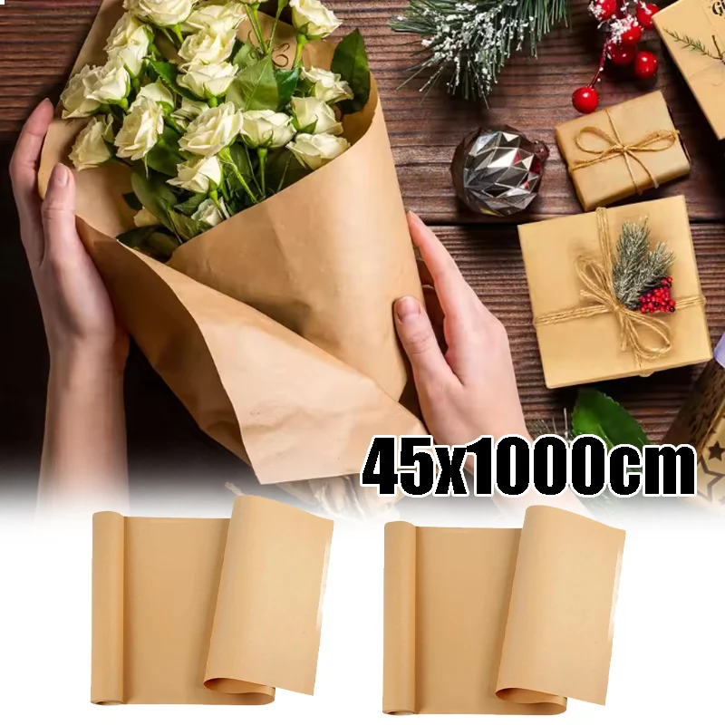 Eco Kraft Masking Paper Roll Biodegradable Cushioning for Bouquet Wrapping Gift Box Natural Buffering for Floral Craft Packaging
Eco Kraft Masking Paper Roll Biodegradable Cushioning for Bouquet Wrapping Gift Box Natural Buffering for Floral Craft Packaging