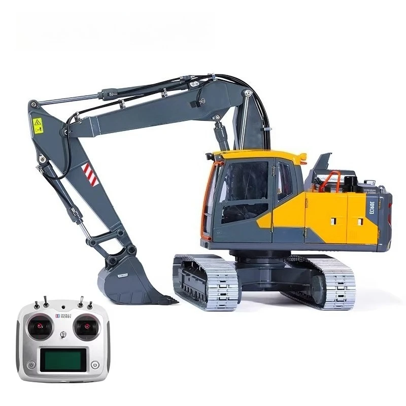 E111 3-section Arm RC Hydraulic Excavator Double E 1/14 Metal Alloy Remote Control Hydraulic Engineering Vehicle Toys
E111 3-section Arm RC Hydraulic Excavator Double E 1/14 Metal Alloy Remote Control Hydraulic Engineering Vehicle Toys