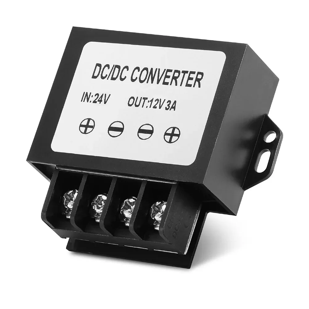 Built In Safety Features 24V To 12V Adapter 12v Adapter Short-circuit Protection 36W Power Output 3A Output Current
Built In Safety Features 24V To 12V Adapter 12v Adapter Short-circuit Protection 36W Power Output 3A Output Current