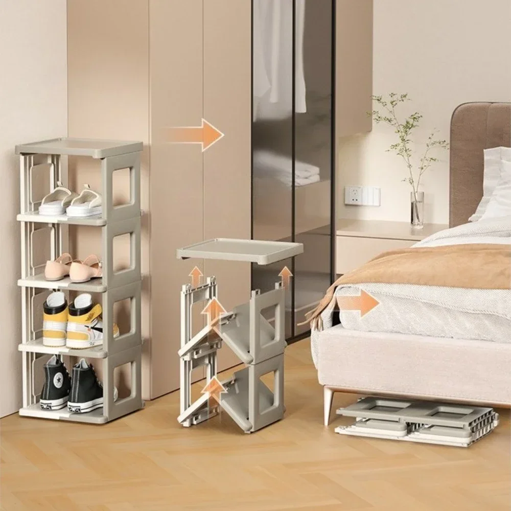 Foldable Shoe Rack Multi-layer Storage Cabinet Household Multifunctional Shoes Shelving Simple Dust-proof Shoe Cabinet Dormitory
Foldable Shoe Rack Multi-layer Storage Cabinet Household Multifunctional Shoes Shelving Simple Dust-proof Shoe Cabinet Dormitory