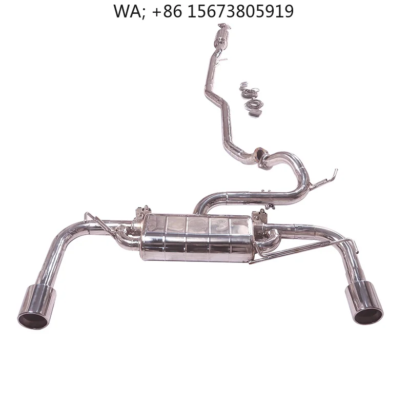 For to the 2013-2015 Mitsubishi Lancer EX 1.8L 2.0L SUS304 Sport Mid Rear Catback Valvetronic Exhaust with Muffler
For to the 2013-2015 Mitsubishi Lancer EX 1.8L 2.0L SUS304 Sport Mid Rear Catback Valvetronic Exhaust with Muffler