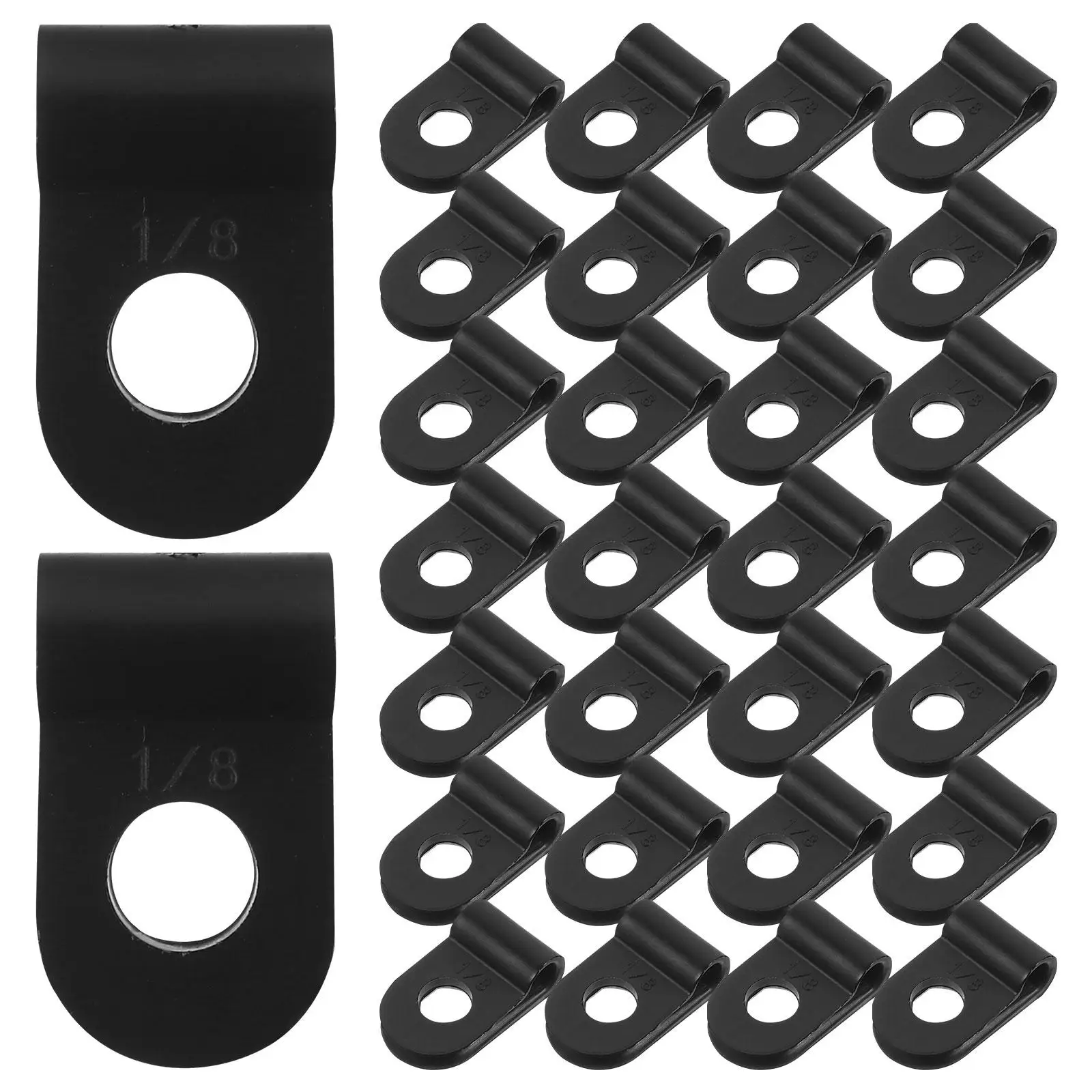 20 Pcs Nylon R Type Cable Clamp Wire Organizer for Management Suitable 21 25mm Diameter White PVC Durable Reliable Extend
20 Pcs Nylon R Type Cable Clamp Wire Organizer for Management Suitable 21 25mm Diameter White PVC Durable Reliable Extend