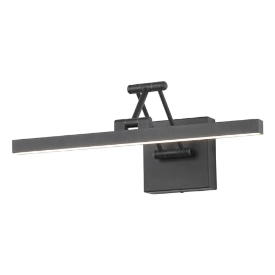 Hard-Wired Picture Light Dimmable LED Picture Lights for Paintings 15.7" Inch Black Metal Body Wall Pictures with Adjustable Sw
Hard-Wired Picture Light Dimmable LED Picture Lights for Paintings 15.7" Inch Black Metal Body Wall Pictures with Adjustable Sw