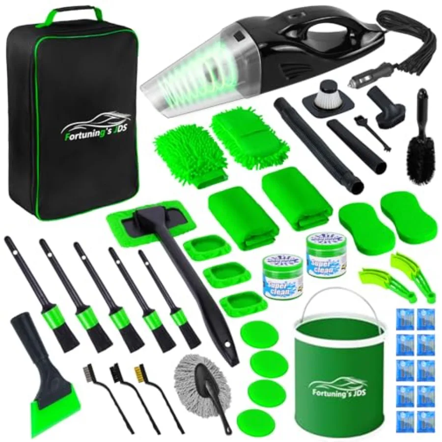 Car Detailing Kit Interior Cleaner Car Cleaning Kit Car Vacuum Car Interior Detailing Kit Car Wash Kit with Bucket Auto Detaili
Car Detailing Kit Interior Cleaner Car Cleaning Kit Car Vacuum Car Interior Detailing Kit Car Wash Kit with Bucket Auto Detaili