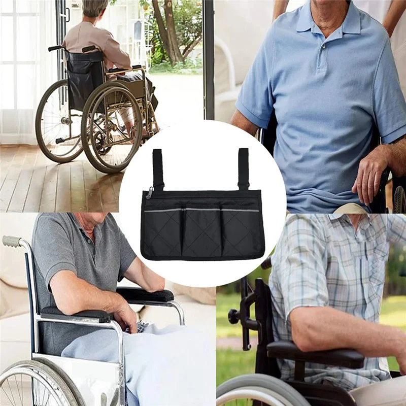 A31R-Wheelchair Armrest Side Storage Bag Portable Wheelchair Side Pocket Suitable For Most Walking Wheels And Mobile Equipment
A31R-Wheelchair Armrest Side Storage Bag Portable Wheelchair Side Pocket Suitable For Most Walking Wheels And Mobile Equipment