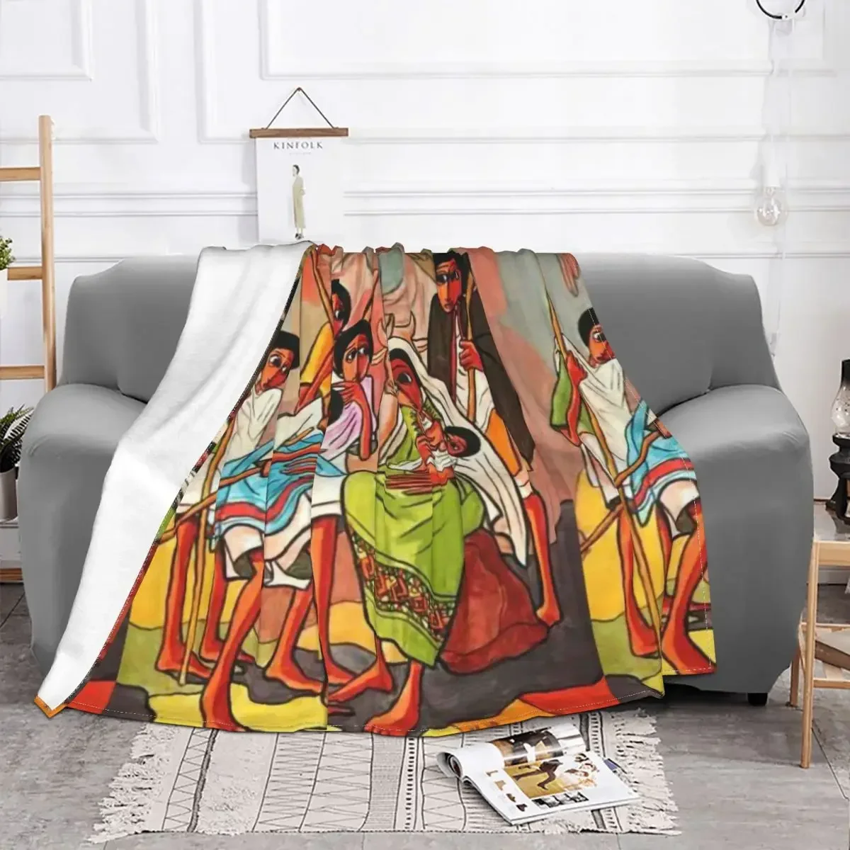 Ethiopian Painting Art Baby Blanket Fleece Spring/Autumn Multifunction Super Home Warm Throw Blanket for Bedroom Bedspread
Ethiopian Painting Art Baby Blanket Fleece Spring/Autumn Multifunction Super Home Warm Throw Blanket for Bedroom Bedspread