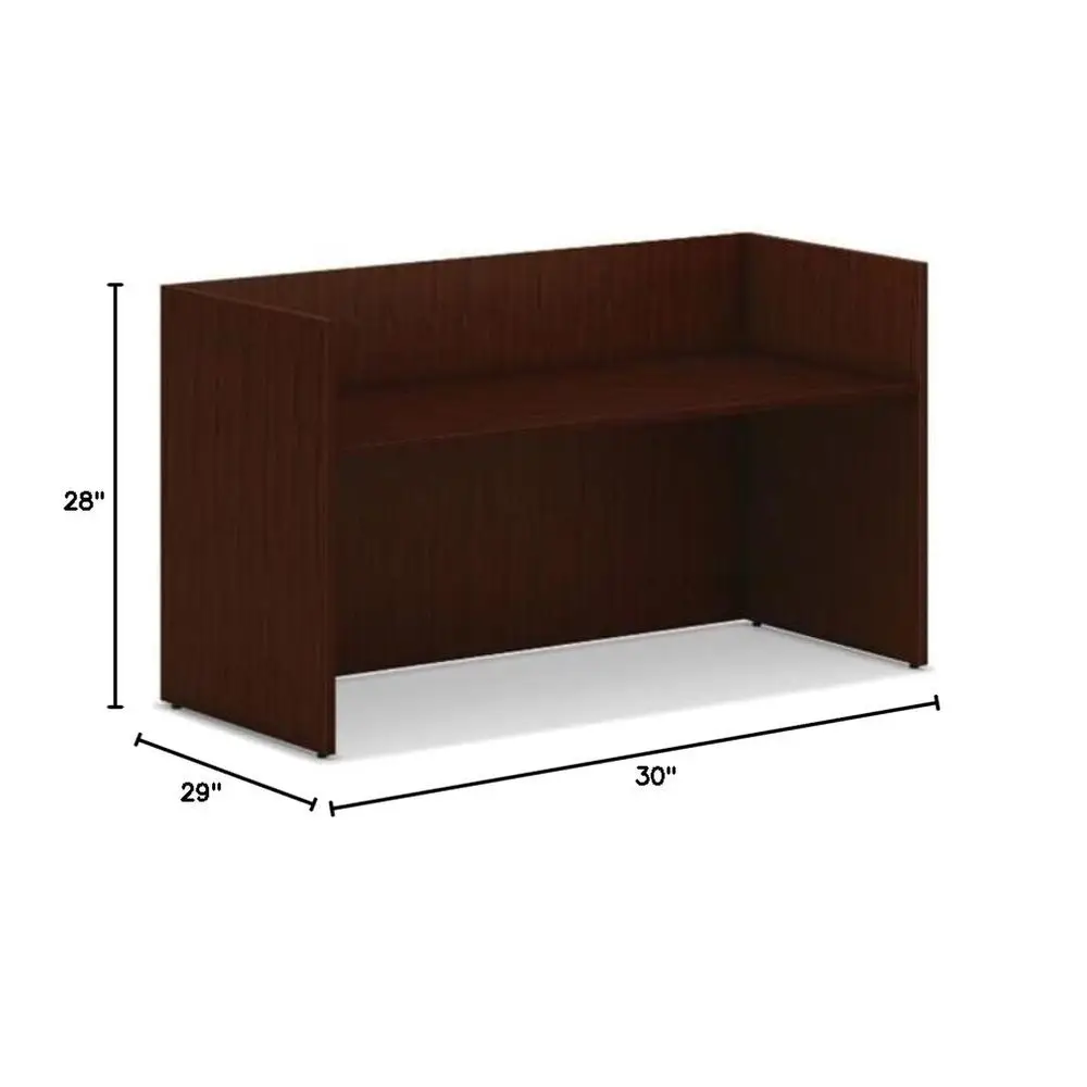 Mod Reception Desk Shell 72 W Traditional Mahogany Finish
Mod Reception Desk Shell 72 W Traditional Mahogany Finish