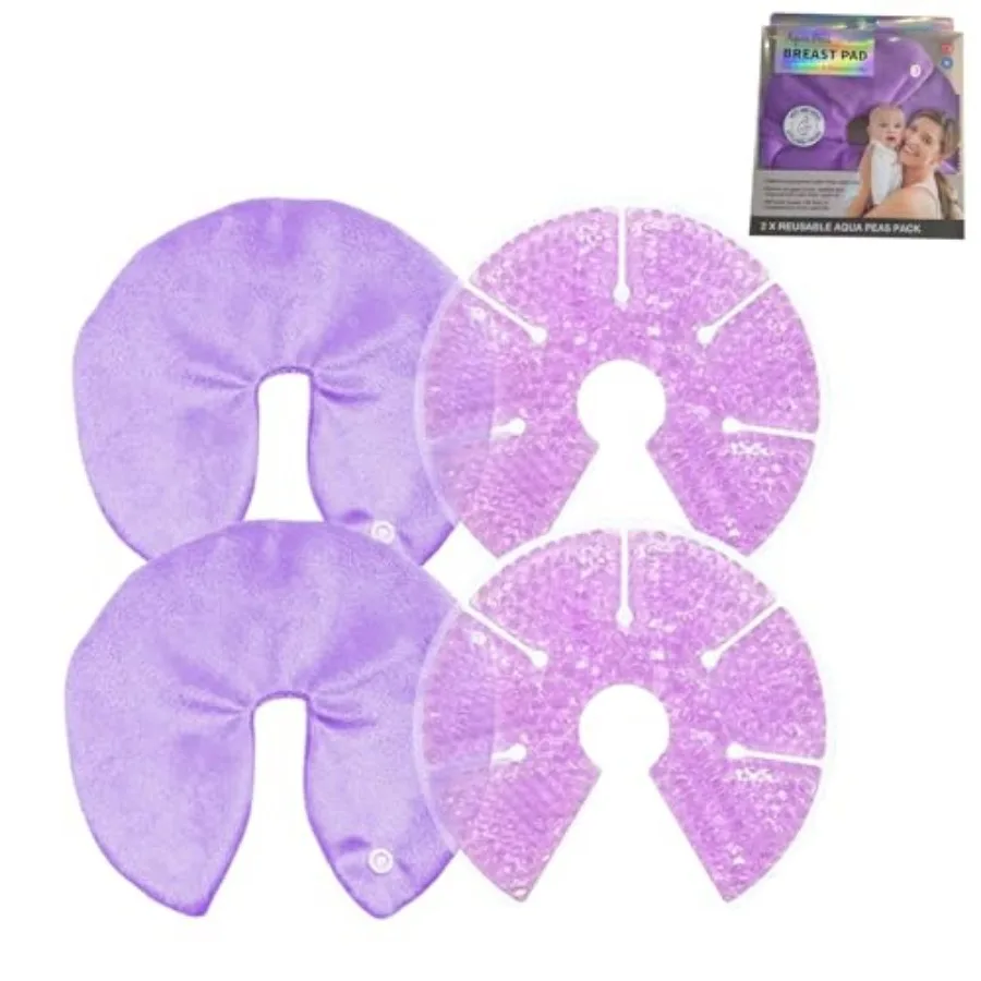 PandaEar 2 Pack Breast Therapy Pads for Breastfeeding, Hot and Cold Gel Packs Reusable Breast Ice and Heat Pads for Nursing Com
PandaEar 2 Pack Breast Therapy Pads for Breastfeeding, Hot and Cold Gel Packs Reusable Breast Ice and Heat Pads for Nursing Com